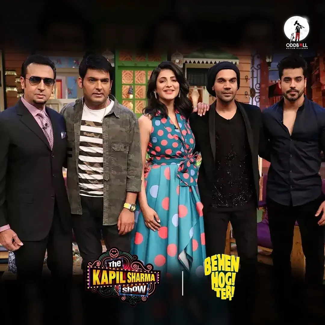 Behen Hogi Teri cast at The Kapil Sharma Show