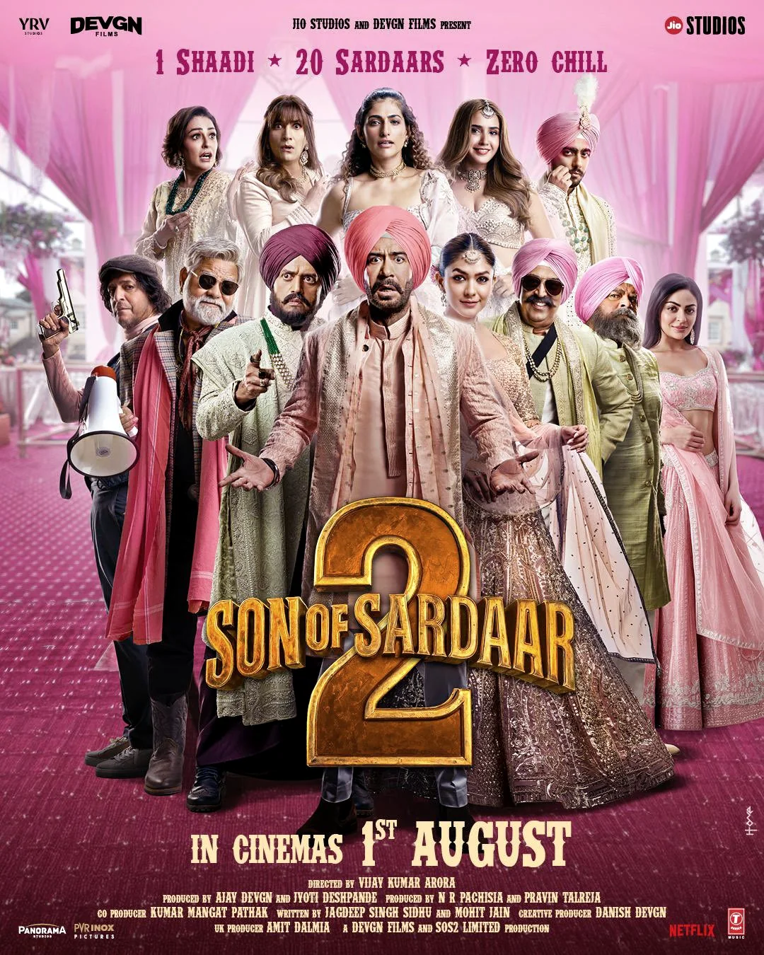 Son of Sardaar 2 original artwork