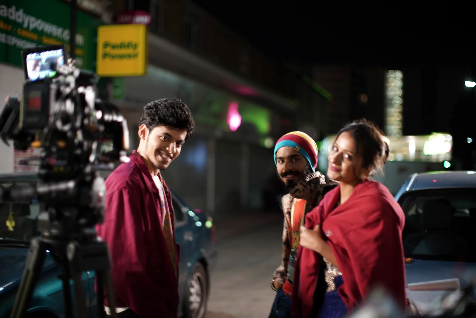 Behind the scenes production photograph 22